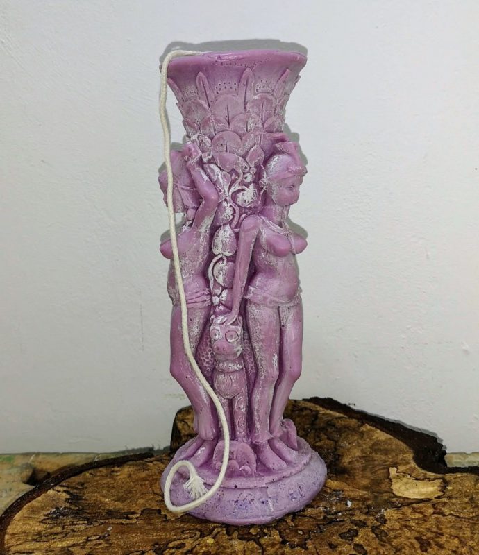 Parvati kaars koolzaadwas, licht paars