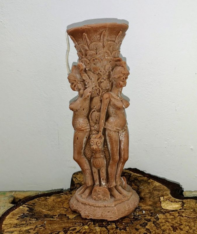 Parvati kaars koolzaadwas, bruin